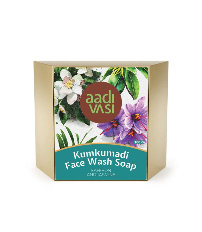 Handmade Organic Soaps Combo Made by Tribes of Jharkhand (Sandal and Kumkumadi Combo) - Image 2