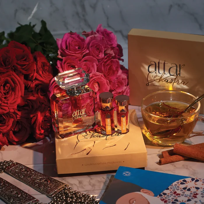 Mortal Love - The Drops of Ecstacy Rose | Saffron | Tobacco