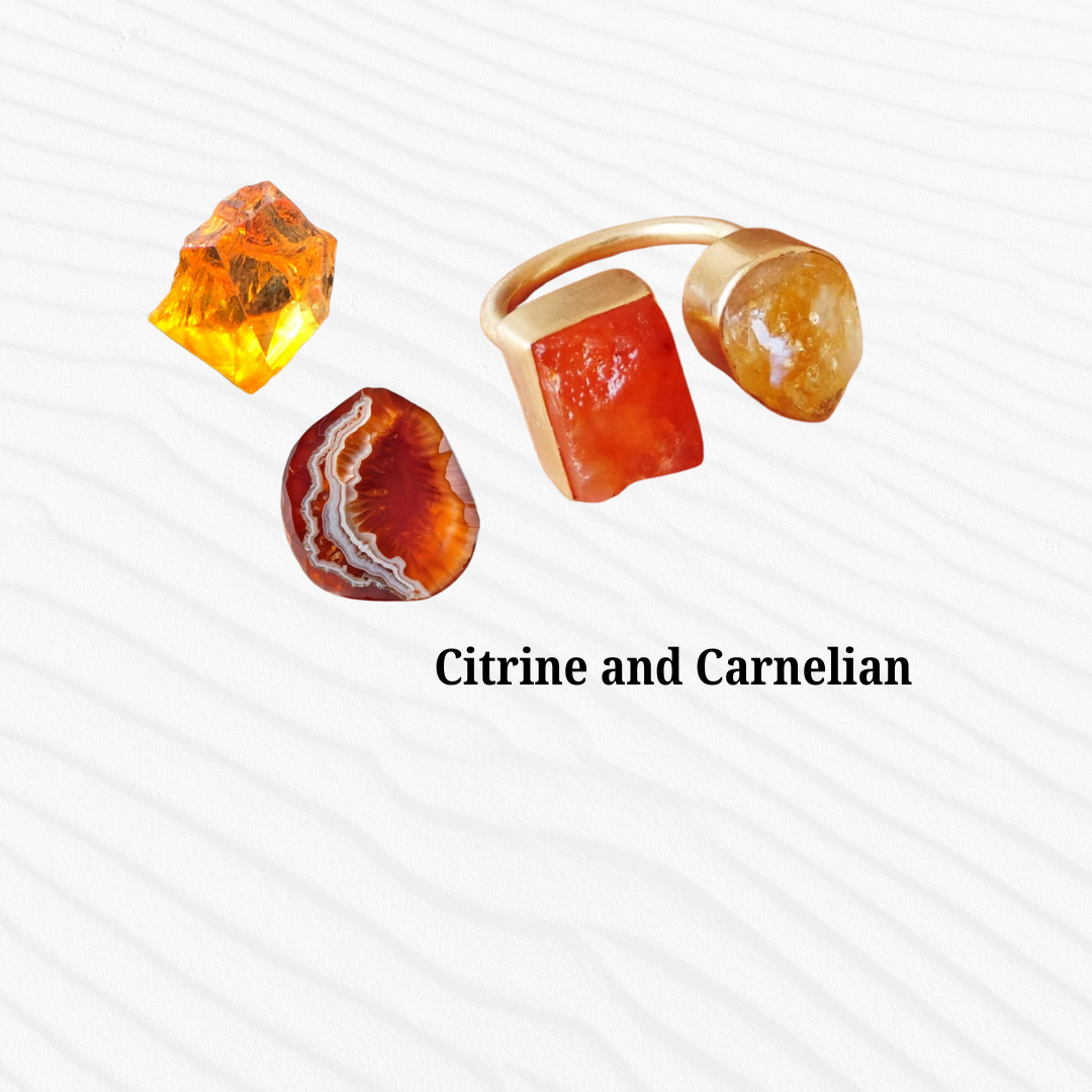 Citrine and Carnelian